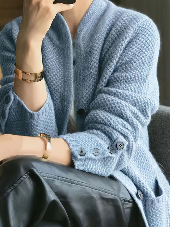 Honey™ | Cozy Knitted Sweater Jacket