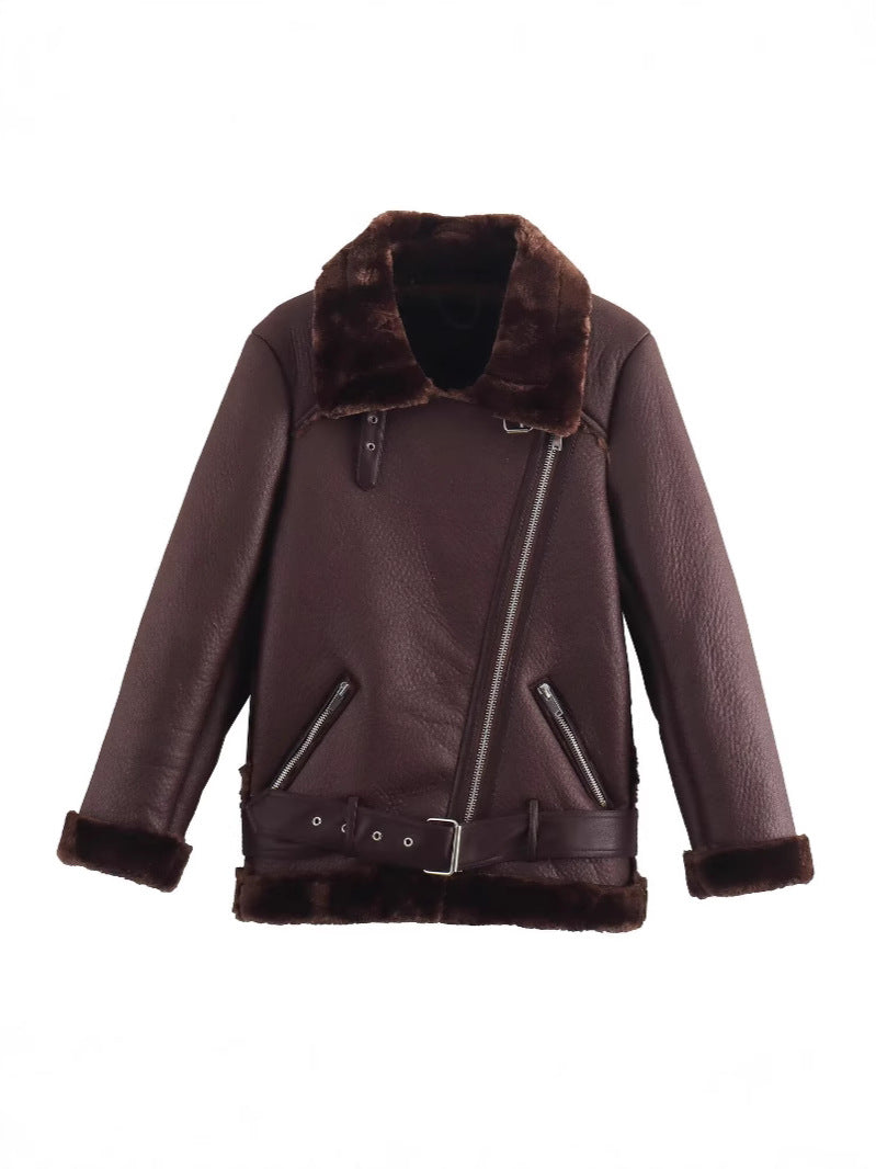 Solenn | Elegant Biker Jacket